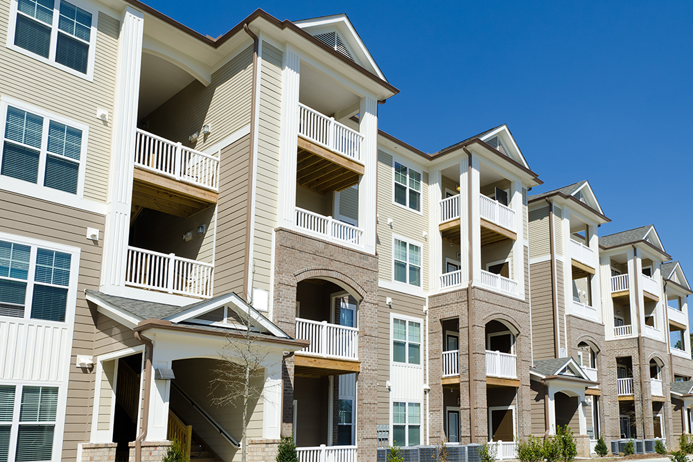 Apartment building inspected by our home inspector